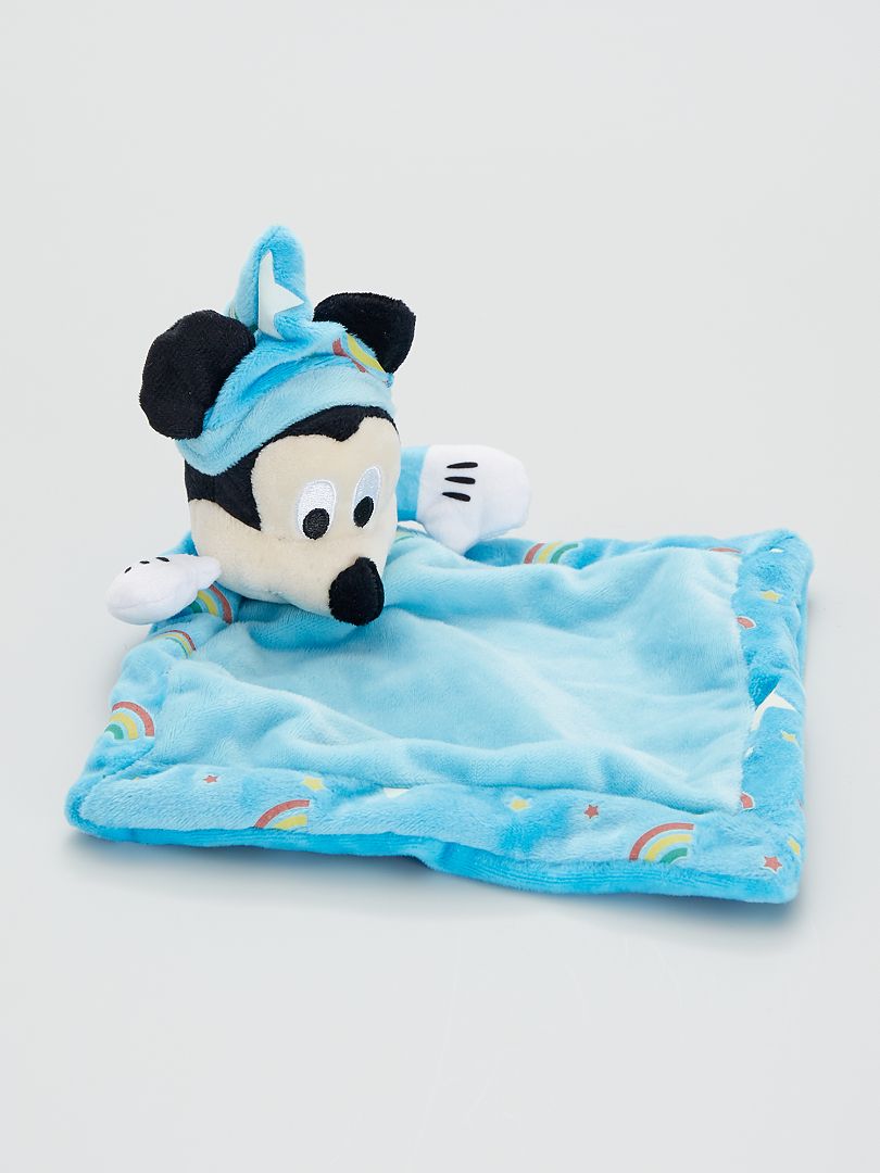 Doudou 'Mickey' phosphorescent - bleu - Kiabi - 12.00€