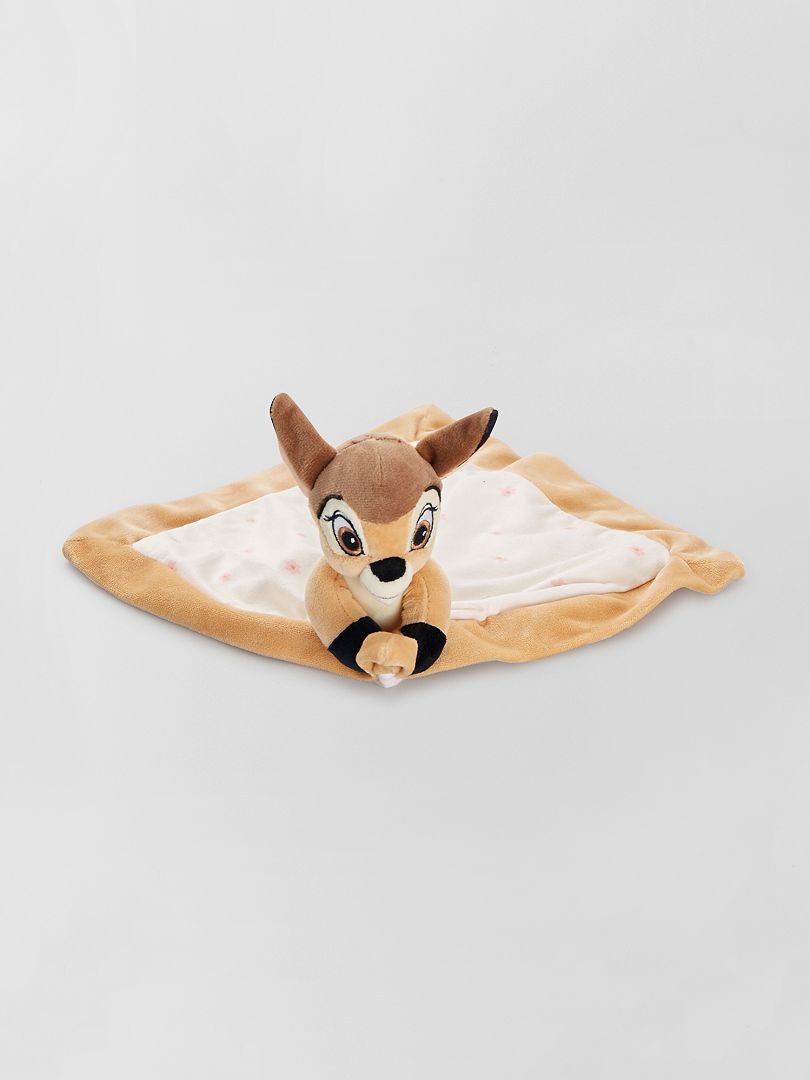 Doudou mouchoir 'Bambi' marron - Kiabi