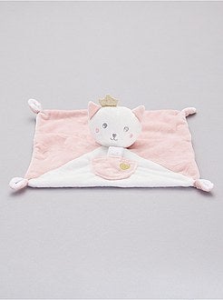 Doudou mouchoir 'chat' - Kiabi