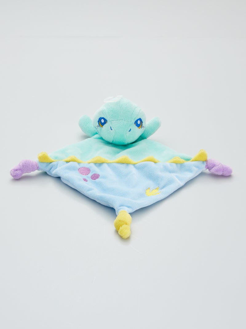 Doudou mouchoir 'dinosaure' Vert - Kiabi