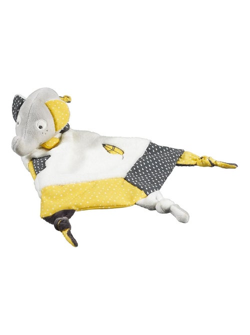 Doudou mouchoir Eléphant en velours - SAUTHON - Kiabi