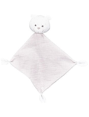 Doudou mouchoir en coton -