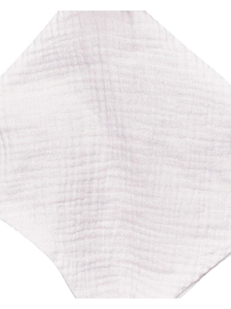 Doudou mouchoir en coton - Gris - Kiabi