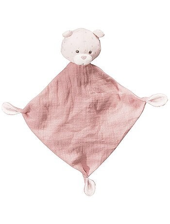 Doudou mouchoir en coton -