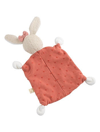Doudou mouchoir en coton bio -