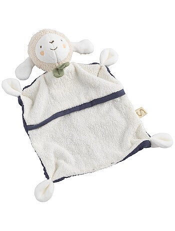 Doudou mouchoir en coton bio - SAUTHON
