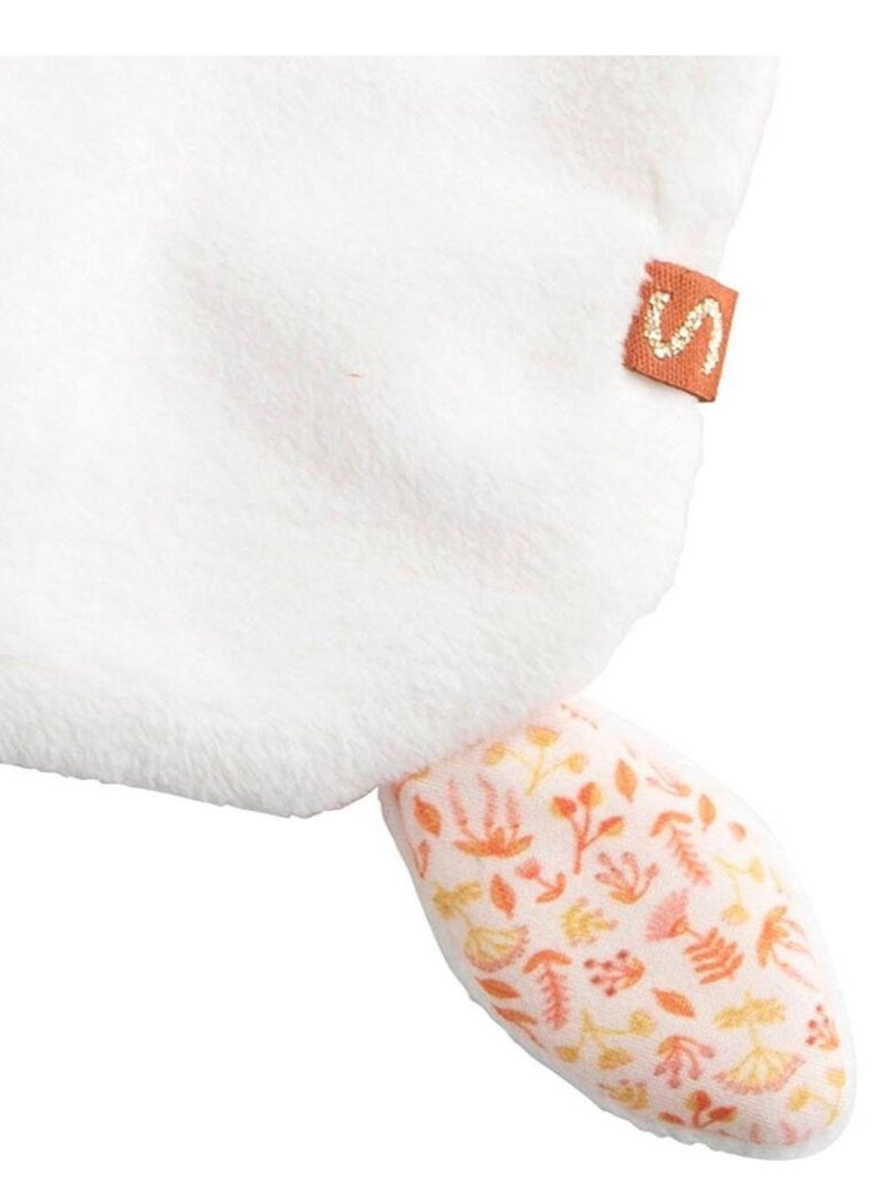 Doudou mouchoir en velours - Blanc - Kiabi