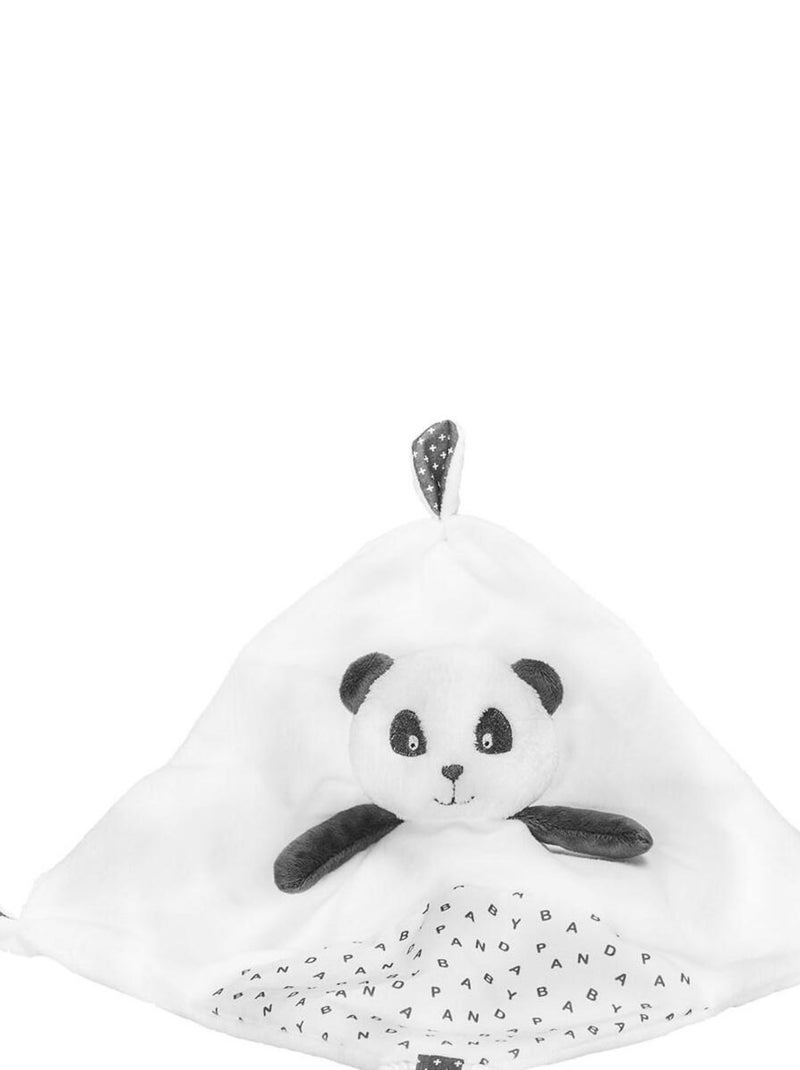 Doudou mouchoir en velours - Blanc - Kiabi