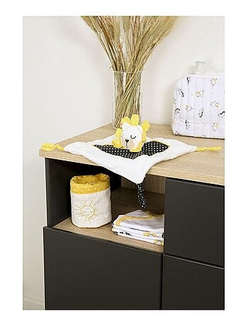 Doudou mouchoir en velours - SAUTHON