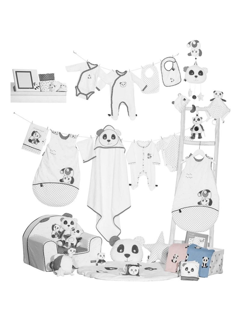 Doudou mouchoir en velours - SAUTHON Blanc - Kiabi