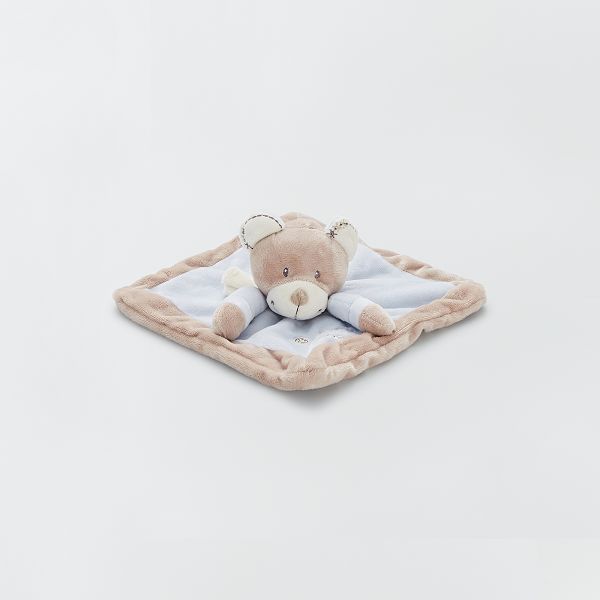 Doudou Mouchoir En Velours Bebe Fille Rose Ours Kiabi 8 00