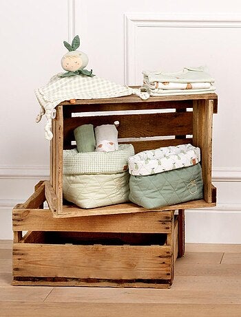 Doudou mouchoir jardinier en coton -