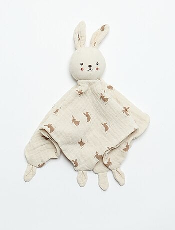 Doudou mouchoir lapin