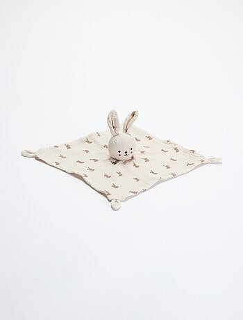 Doudou mouchoir lapin