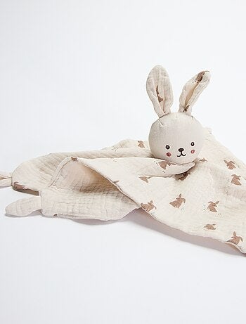 Doudou mouchoir lapin