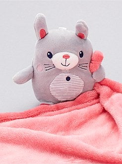 Doudou mouchoir 'lapin' - Kiabi