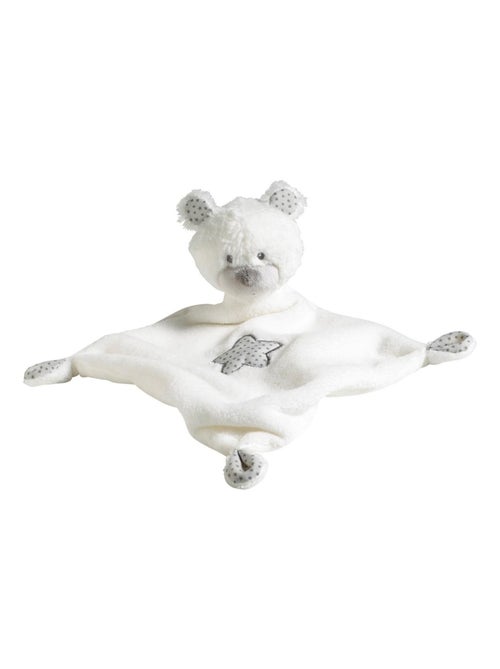 Doudou mouchoir Ours en velours - - Kiabi
