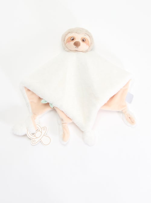 Doudou mouchoir paresseux - Kiabi Doudou mouchoir paresseux - Kiabi