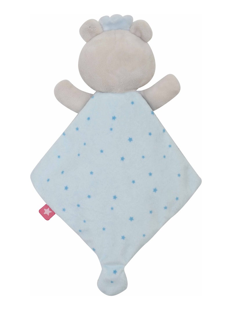 DOUDOU MOUCHOIR PRINCE OURS Bleu - Kiabi