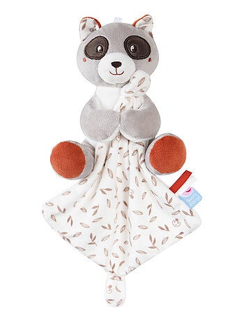 DOUDOU MOUCHOIR RATON LAVEUR VELOURS DOUX