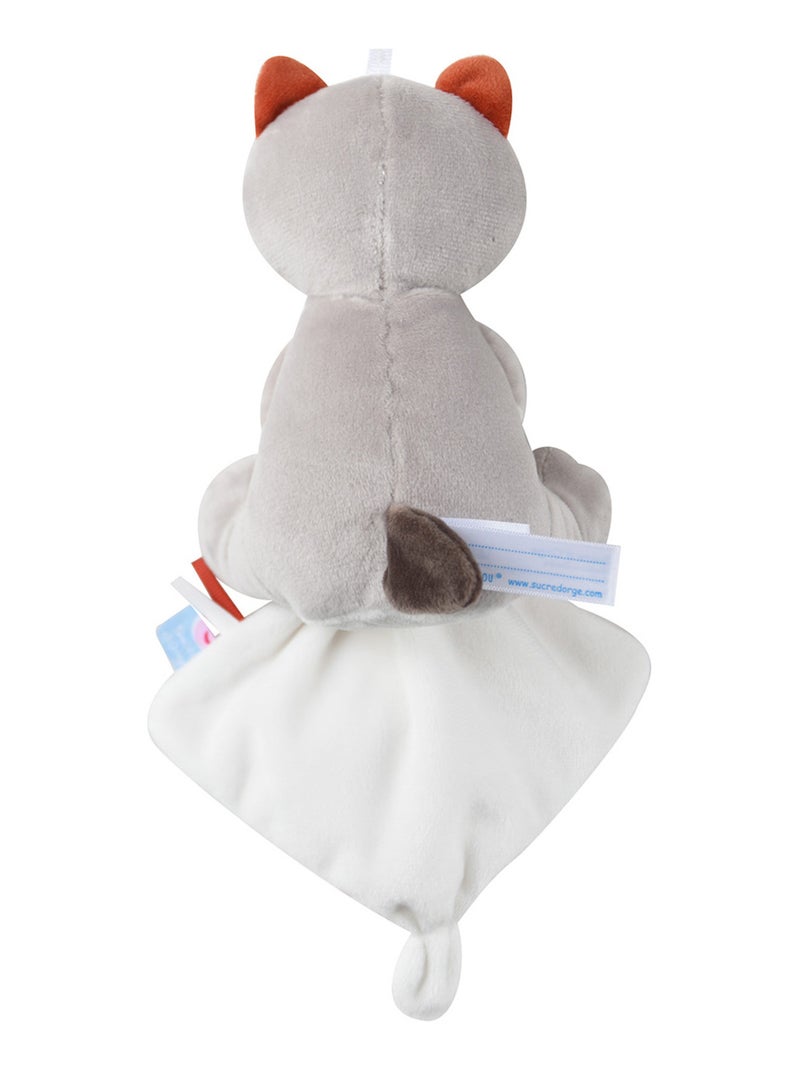 DOUDOU MOUCHOIR RATON LAVEUR VELOURS DOUX Beige - Kiabi
