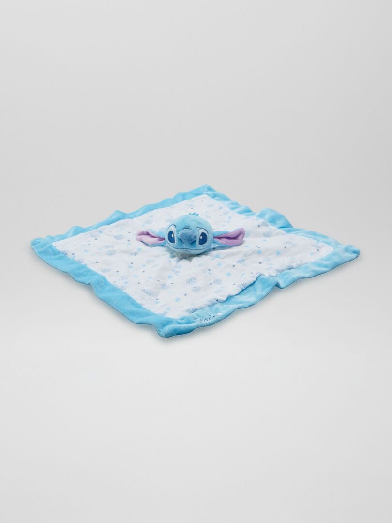 Stitch Doudou Mouchoir Bleu 40 cm : : Jeux et Jouets