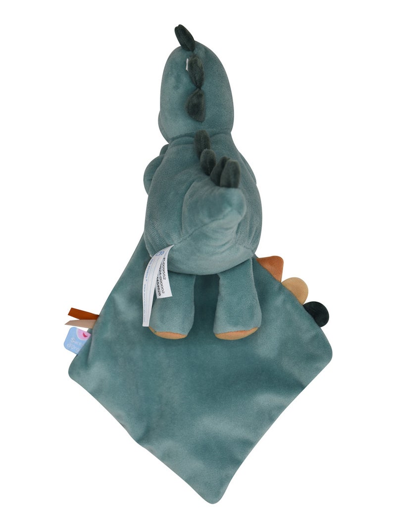 DOUDOU MOUCHOIR XL DINOSAURE VELOURS DOUX Vert - Kiabi