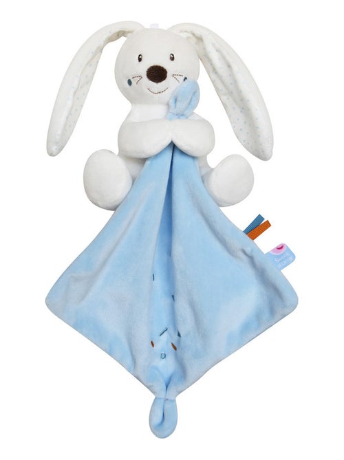 DOUDOU MOUCHOIR XL LAPIN VELOURS DOUX - Kiabi