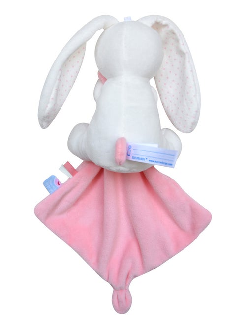 DOUDOU MOUCHOIR XL LAPIN VELOURS DOUX - Kiabi