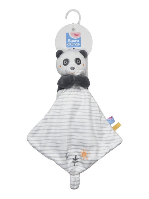 DOUDOU MOUCHOIR XL PANDA PEIO VELOURS DOUX - Kiabi