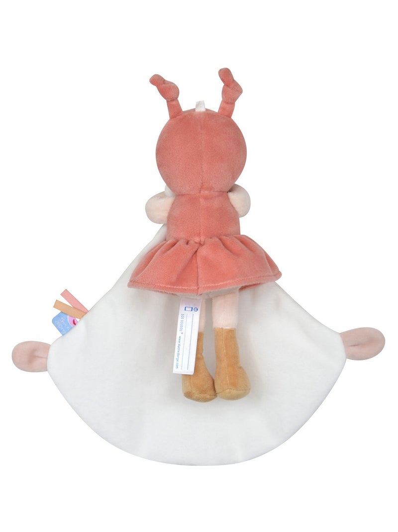 DOUDOU MOUCHOIR XL POUPEE VELOURS DOUX Rose - Kiabi