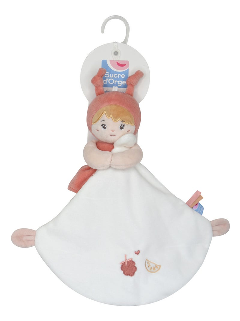 DOUDOU MOUCHOIR XL POUPEE VELOURS DOUX Rose - Kiabi
