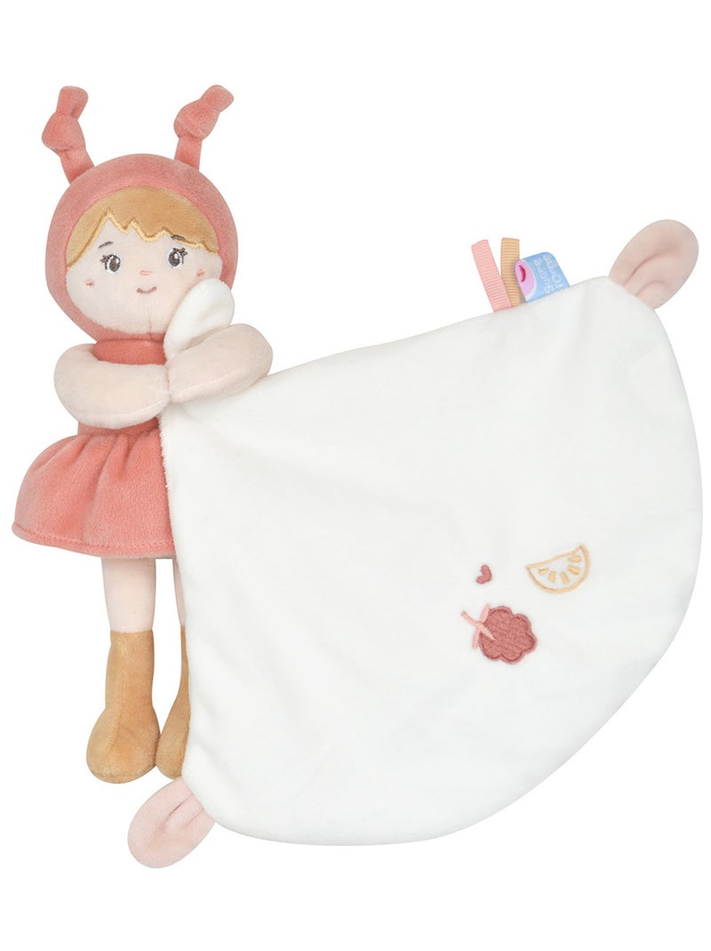DOUDOU MOUCHOIR XL POUPEE VELOURS DOUX Rose - Kiabi