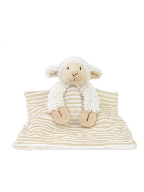 Doudou mouton Locky pliable 16 cm - Kiabi