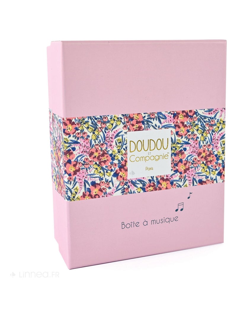 Doudou musique polyester collection BOH'AIME Faon Multicolore - Kiabi