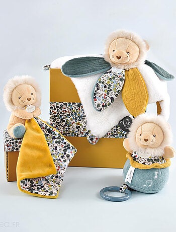 Doudou musique polyester collection BOH'AIME Lion