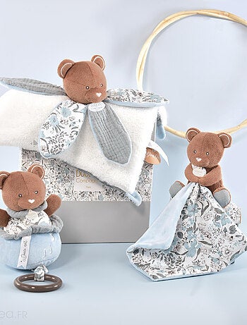 Doudou musique polyester collection BOH'AIME Ours