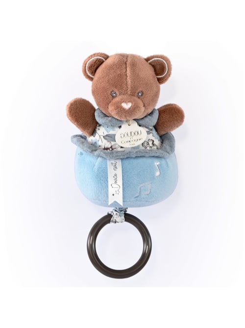 Doudou musique polyester collection BOH'AIME Ours - Kiabi