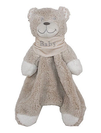 Doudou ours beige
