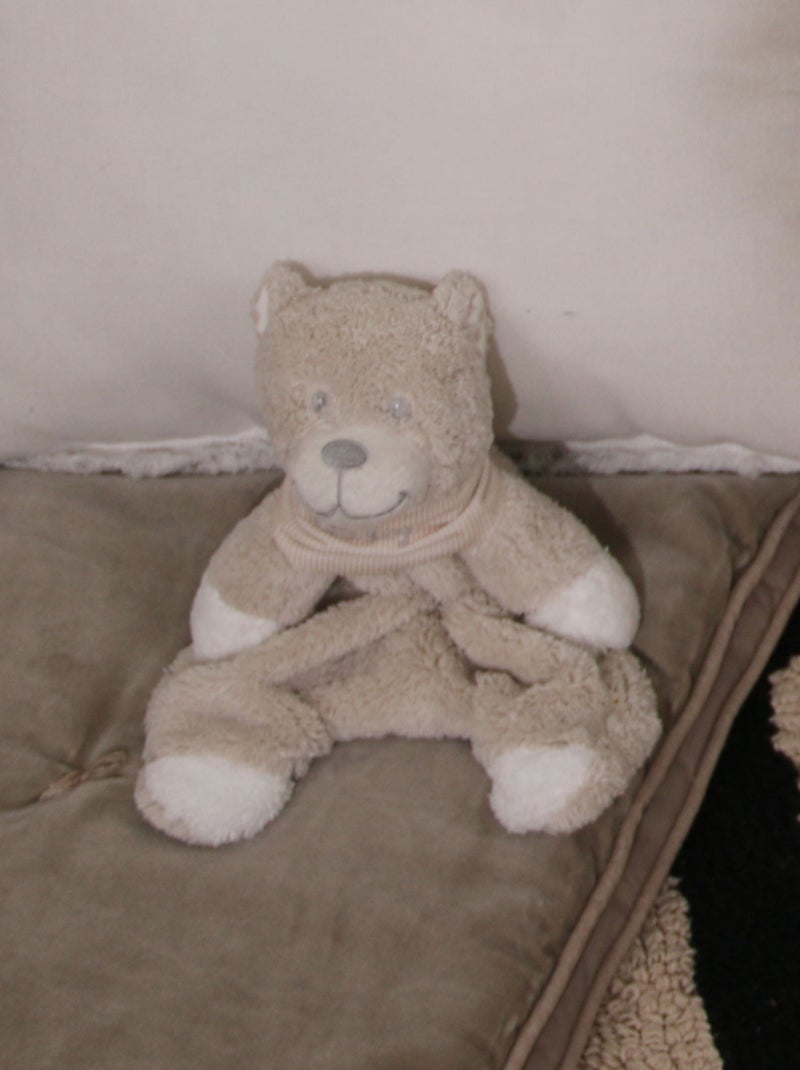 Doudou ours beige Beige - Kiabi