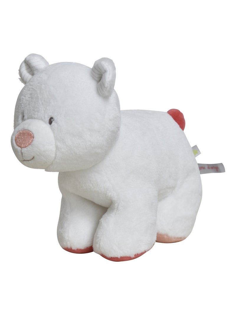 DOUDOU OURS BLANC Beige - Kiabi