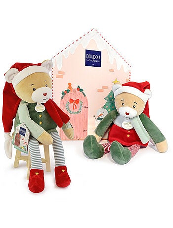 Doudou ours collection DOUDOU FARCEUR Duo farceur
