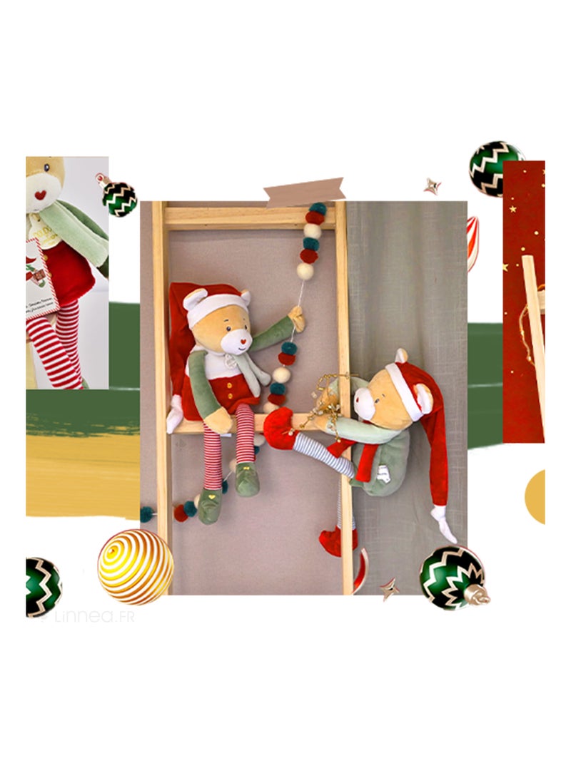 Doudou ours collection DOUDOU FARCEUR Duo farceur Vert - Kiabi