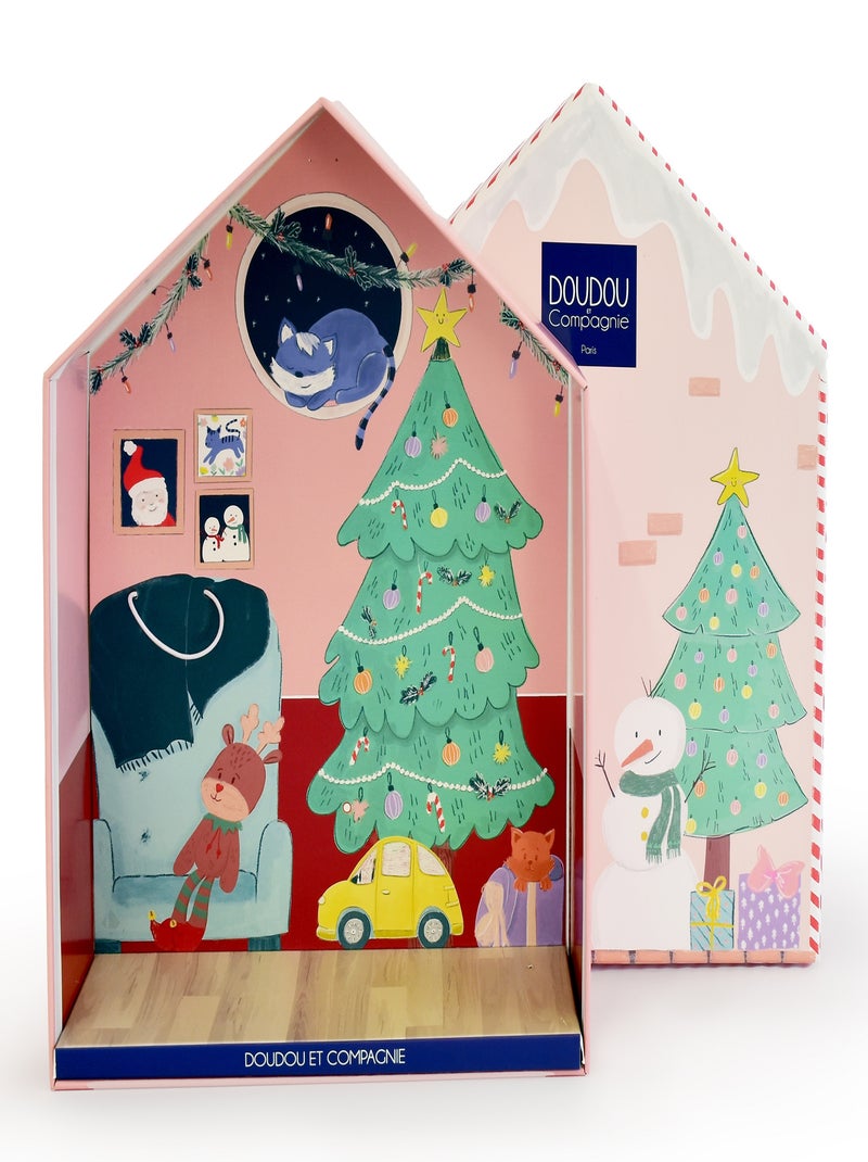 Doudou ours collection DOUDOU FARCEUR Ours Cannelle Vert - Kiabi