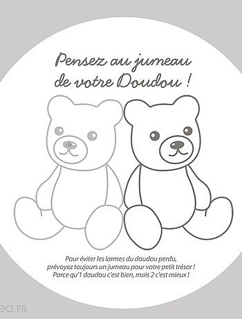 Doudou ours collection L'OURS DOUDOU