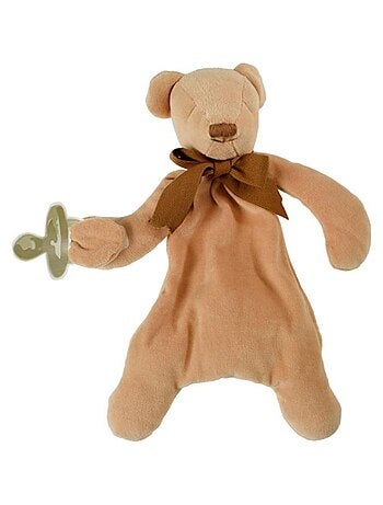 Doudou Ours en Coton Bio