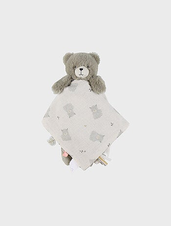 Doudou Ours réversible Jour & Nuit - Orso Noukie's