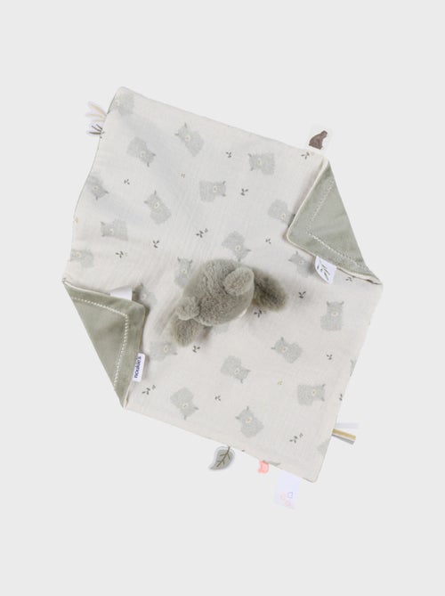 Doudou Ours réversible Jour & Nuit - Orso Noukie's - Kiabi