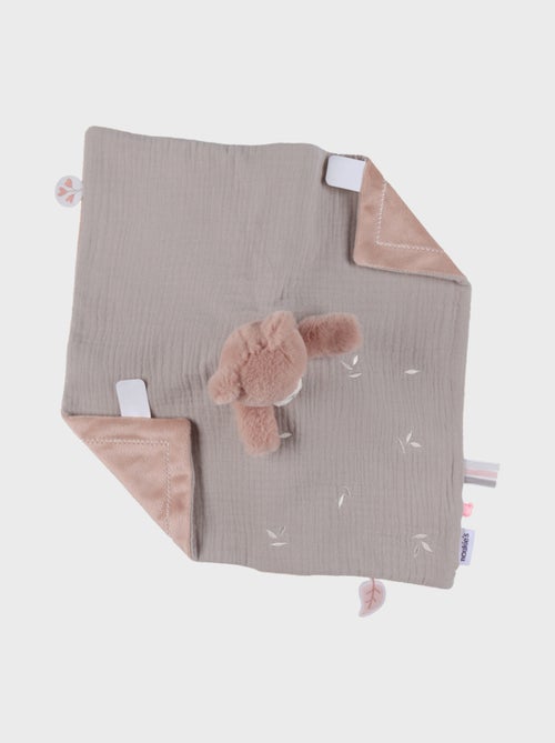 Doudou Ours réversible Jour & Nuit – Orso Noukie's - Kiabi