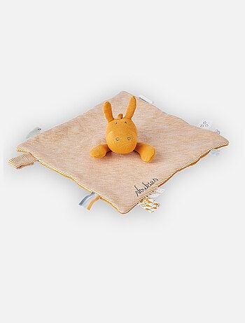 Doudou Paco en coton bio, ocre Noukie's
